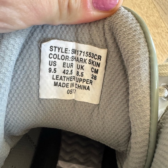 G/Fore Mens High Top Golf Shoe Shark Skin White Grey Size 9.5 - Picture 7 of 7